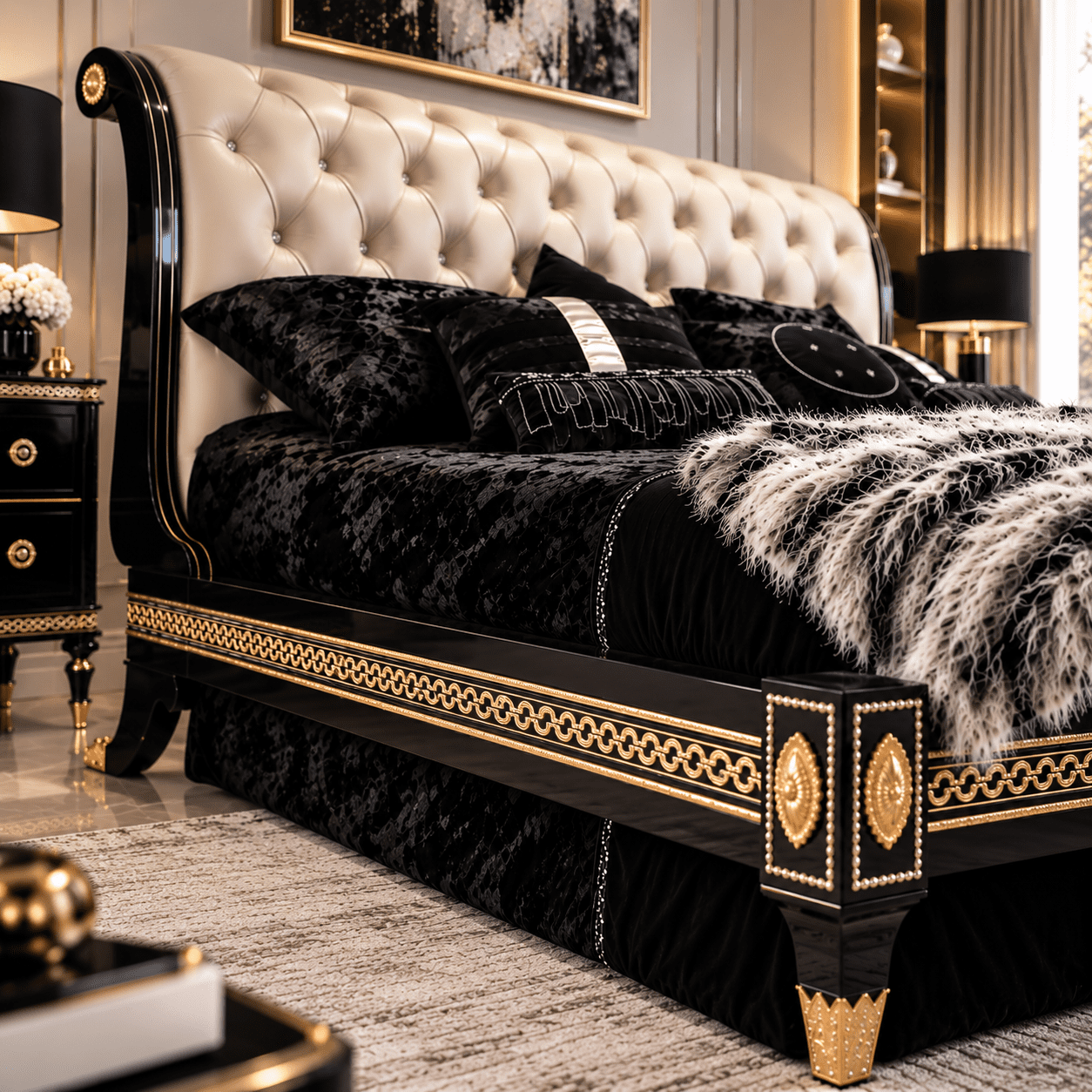 Royal Noir Bed - Image 3