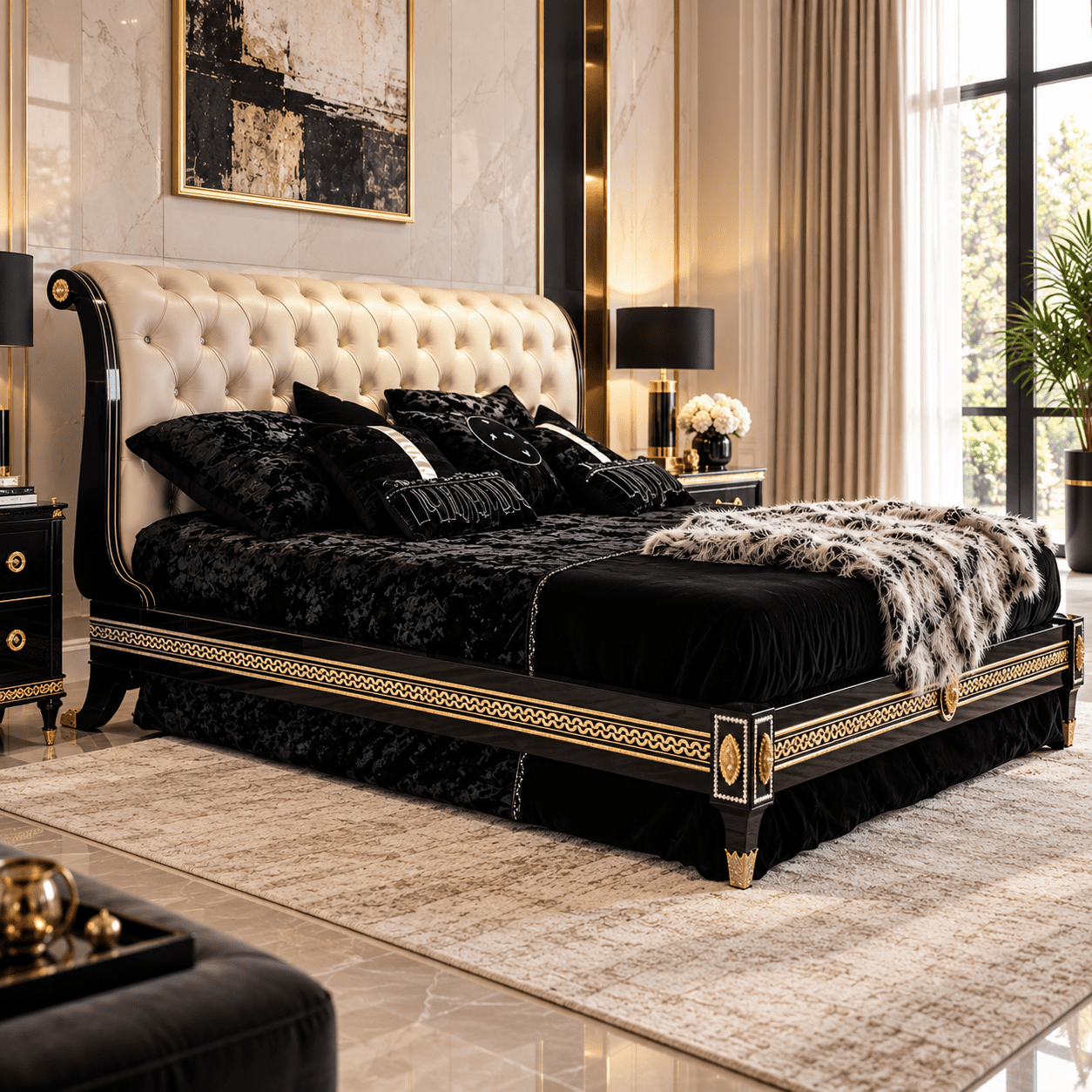 Royal Noir Bed - Image 4