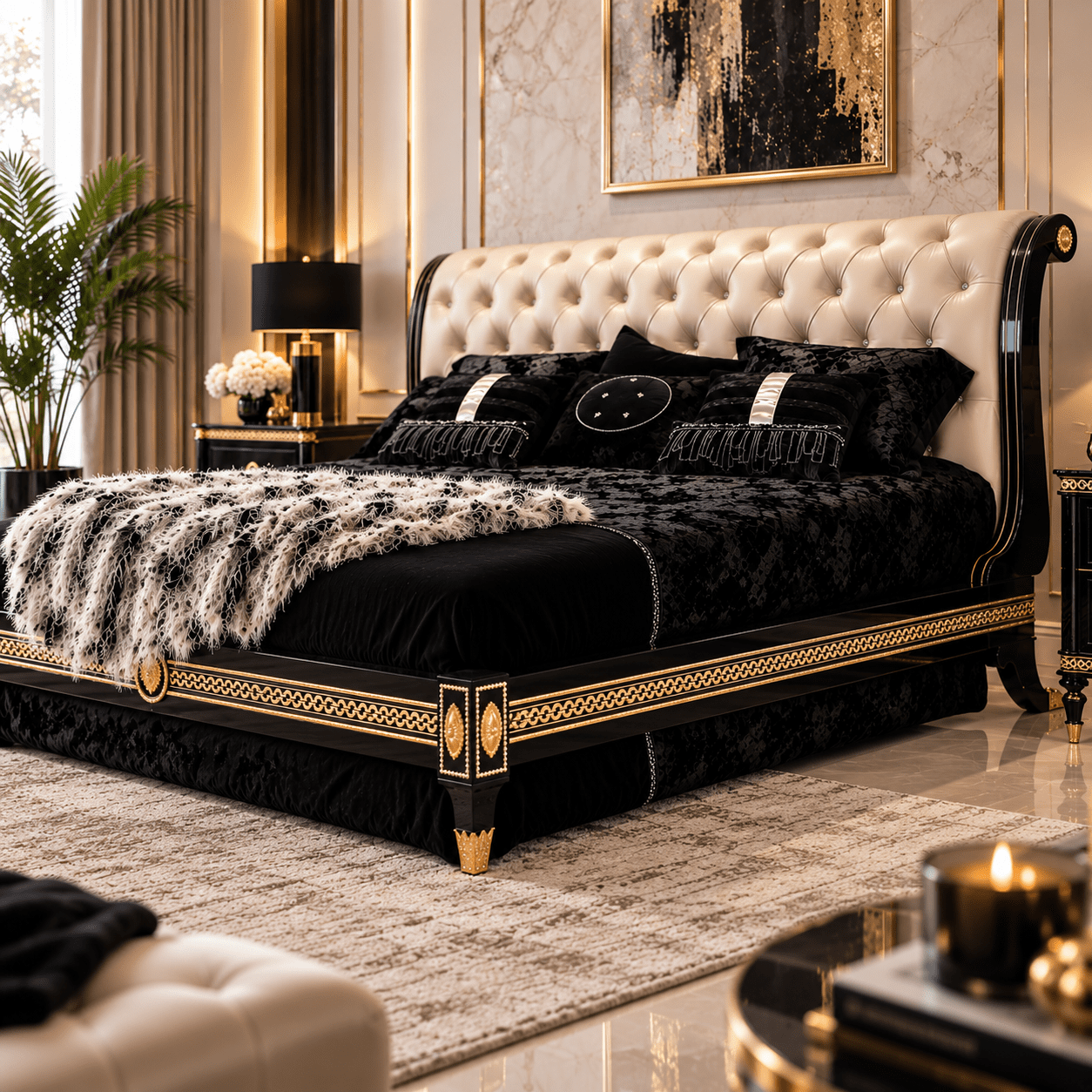 Royal Noir Bed - Image 2